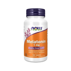 Melatonina 1mg – NOW Foods – 100 Cápsulas