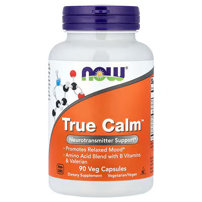 NOW Foods, True Calm, 90 Cápsulas