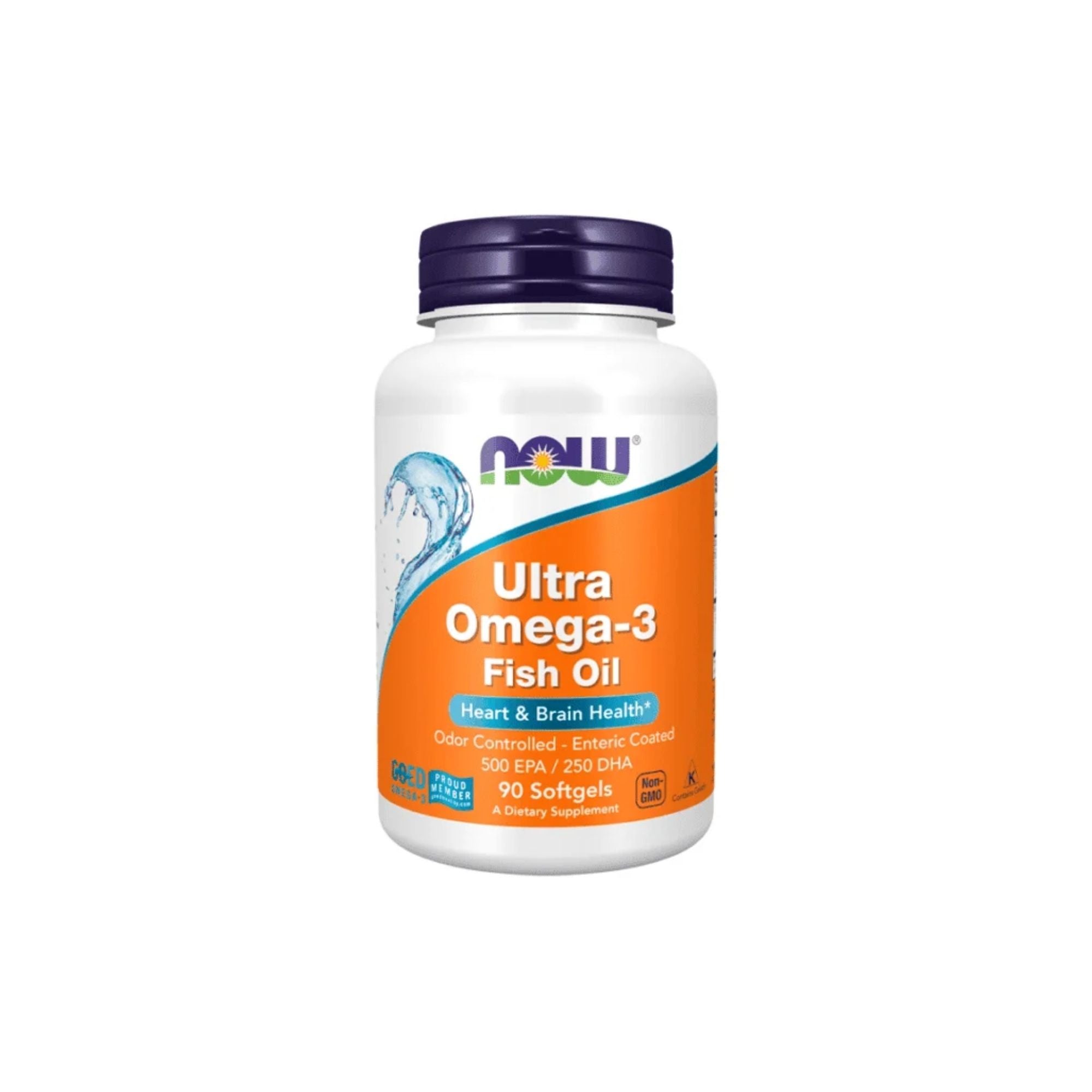 Ultra Omega-3 500 EPA + 250 DHA – NOW Foods – 90 Cápsulas