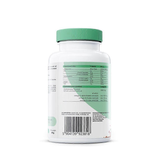 Omega 3-6-9 (óleo de linhaça) 1000mg - 60 Cápsulas - Osavi