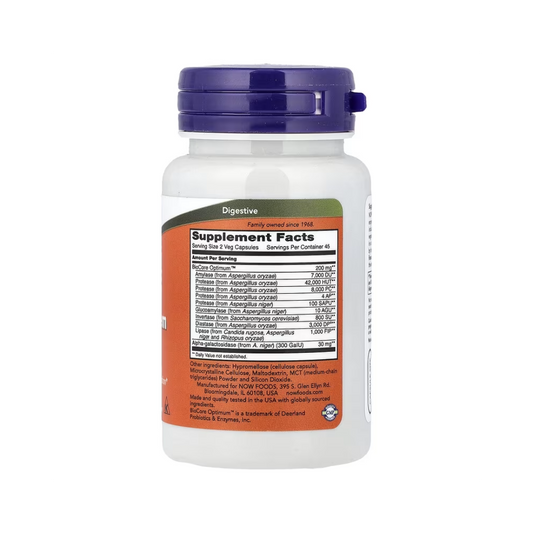 Optimal Digestive System - 90 Cápsulas - NOW Foods