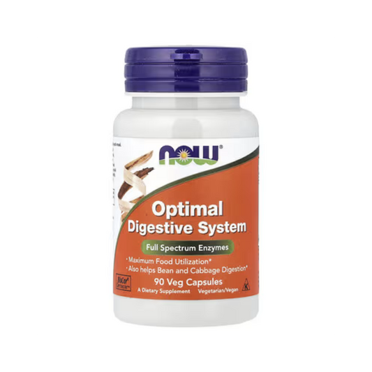 Optimal Digestive System - 90 Cápsulas - NOW Foods