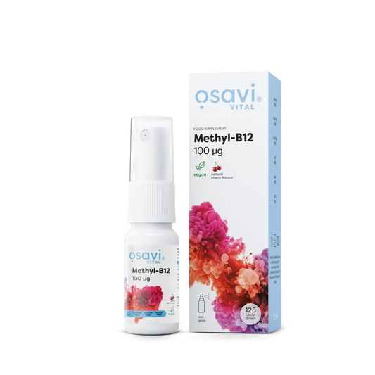 Metil B12 Spray Oral, 100 mcg (cereja) - 25 ml - Osavi
