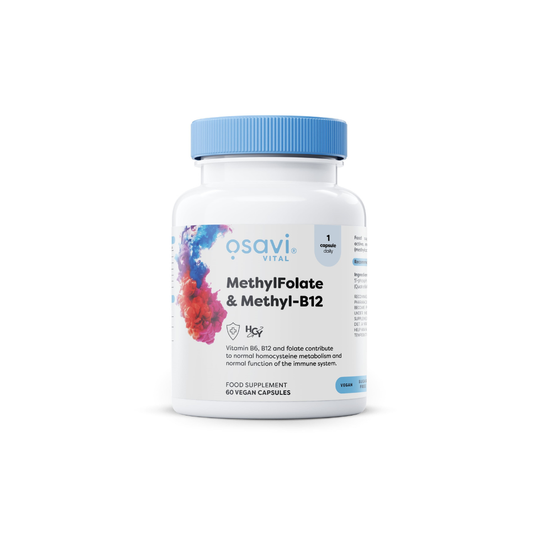 Osavi MethylFolate & Methyl-B12, 60 Cápsulas