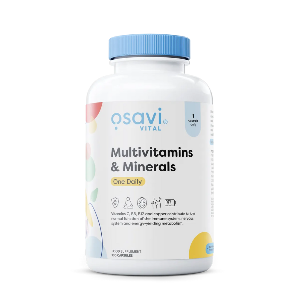 Multivitaminas e Minerais 120 Cápsulas - Osavi - 120 Cápsulas - Vitamina