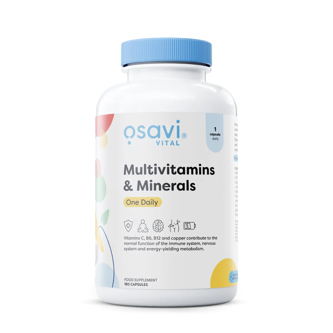 Multivitaminas e Minerais 120 Cápsulas - Osavi - 120 Cápsulas - Vitamina