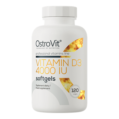Ostrovit, Vitamina D3 4000 IU, 120 Cápsulas