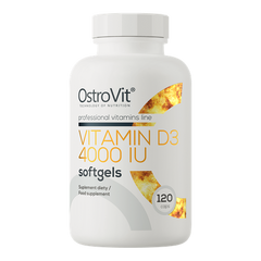 Vitamina D3 4000 IU - Ostrovit - 120 Cápsulas