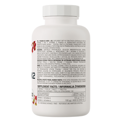 Vitamina D3 4000 IU + K2 100 mcg - Ostrovit - 100 Comprimidos