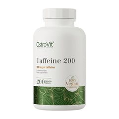 Cafeína 200mg - Ostrovit - 200 Cápsulas