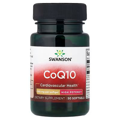 Coenzima Q10 (CoQ10) 100mg - Swanson - 50 Cápsulas