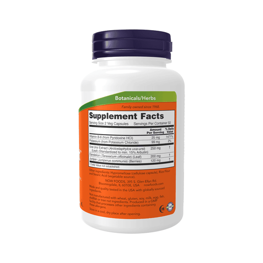 Water Out  - 100 Cps - NOW Foods